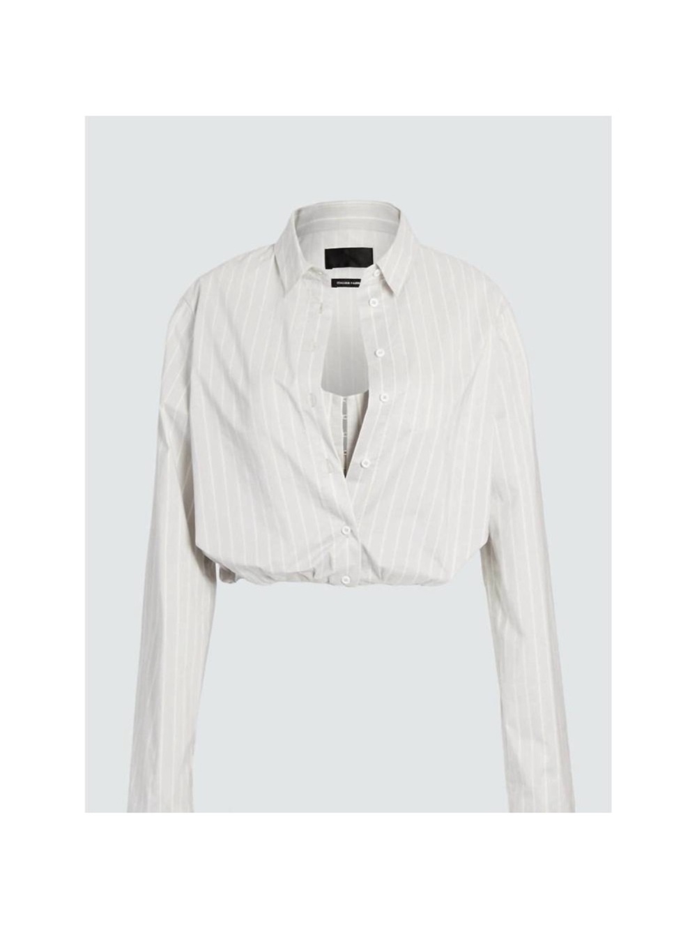 RtA Ludovica Crop Shirt with bustier- NWT - Medium
